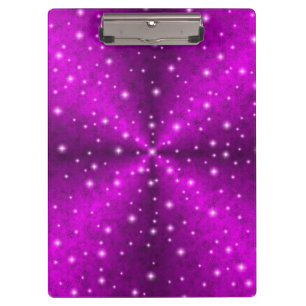 Pink Rainbow in Elephant Skin Leather optics Clipboard