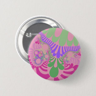 Pink Rainbow Mod 2 Inch Round Button