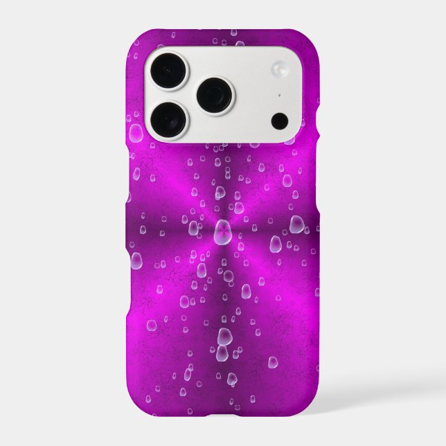 Pink Rainbow with Raindrops (Back)