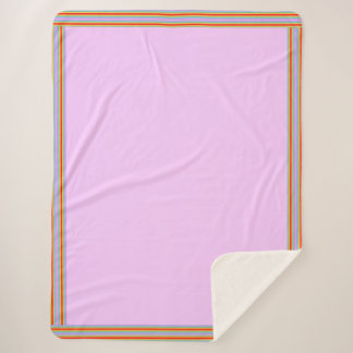 Pink Rainbow Wrap Blanket