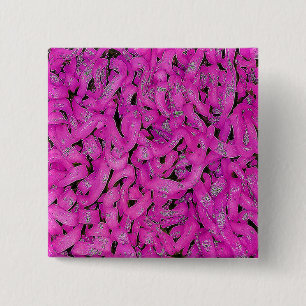 Pink Ramen 2 Inch Square Button
