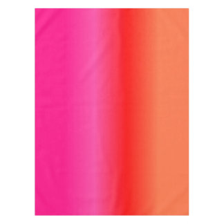 Pink, Red and Orange Gradient tablecloth