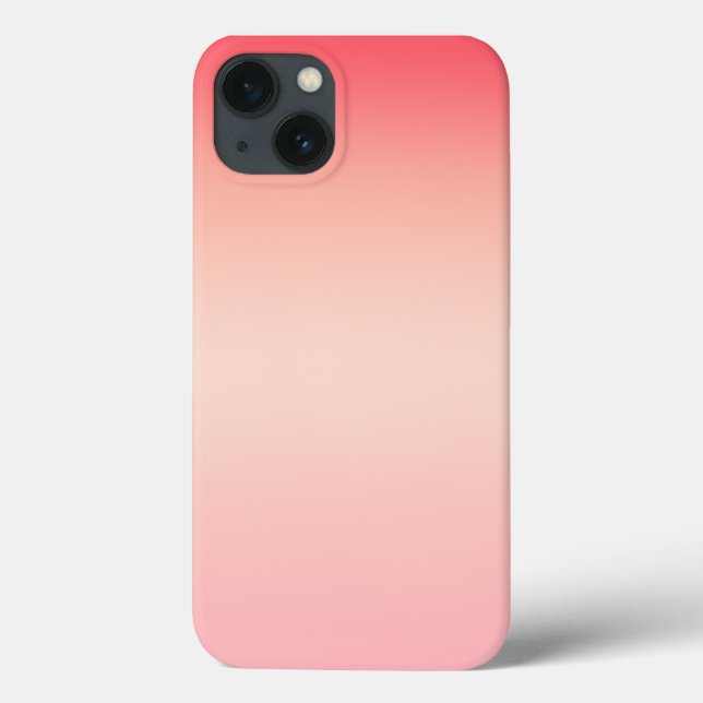 Pink red and yellow colour gradient background Case-Mate iPhone case (Back)