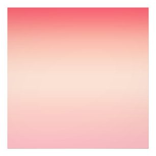 Pink red and yellow colour gradient background photo print
