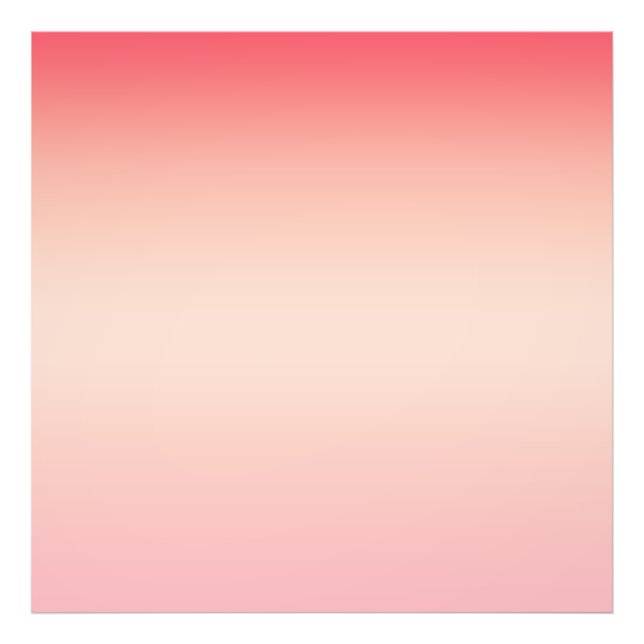 Pink red and yellow colour gradient background photo print (Front)