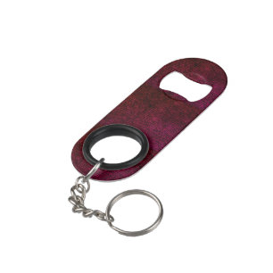 Pink Red Bottle Opener Keychain Bottle Opener