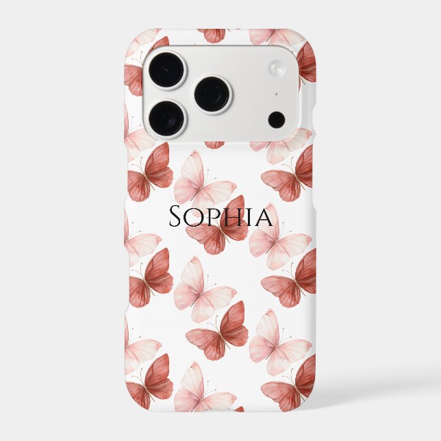 Pink Red Butterflies   (Back)