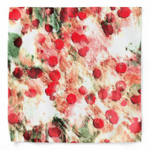 Pink Red Dirty Polka Dot Grunge