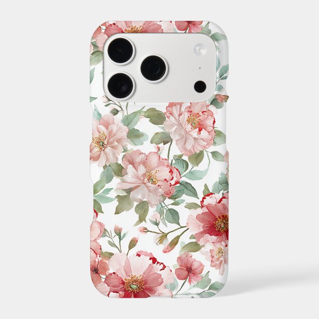 Pink Red Floral Birthday (Back)