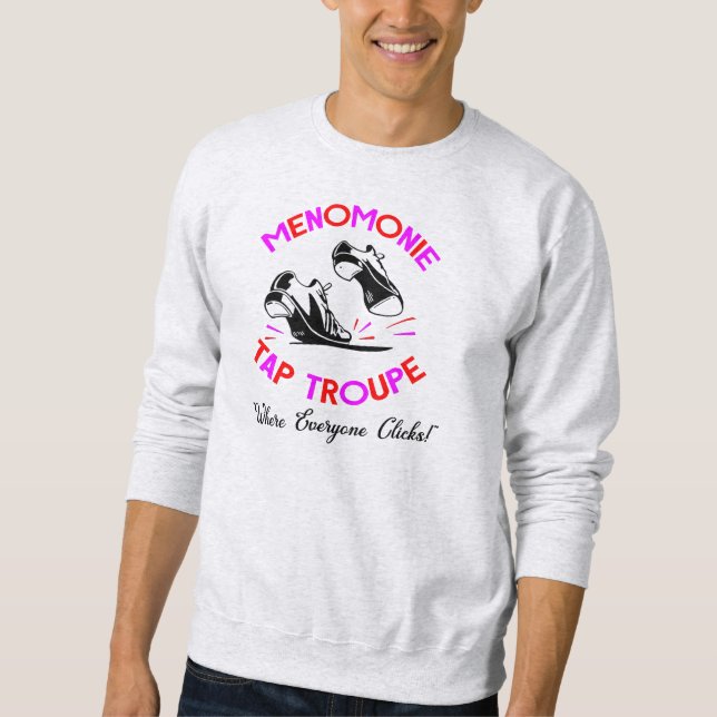 Pink & Red Logo Sized for Sweatshirt (Front)