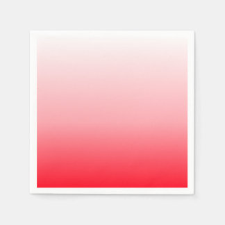 Pink Red Ombre Gradient Napkin