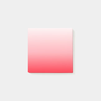 Pink Red Ombre Gradient Post-it Notes