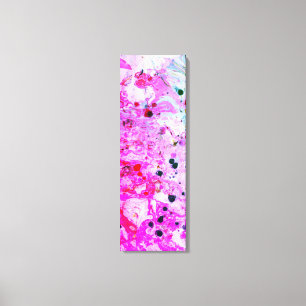 Pink Red Purple Blue Yellow Green Trendy Modern Canvas Print