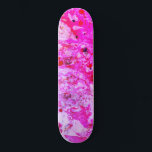 Pink Red Purple Modern Colourful Abstract Art Skateboard<br><div class="desc">Pink Red Purple Modern Colourful Abstract Art Trendy Custom Blank Template Skateboard.</div>