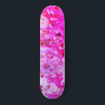 Pink Red Purple Modern Colourful Abstract Art Skateboard<br><div class="desc">Pink Red Purple Modern Colourful Abstract Art Trendy Custom Blank Template Skateboard.</div>