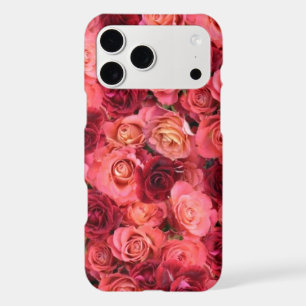 PINK RED ROSE FIELD ,Floral