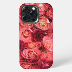 PINK RED ROSE FIELD iPhone 13 PRO CASE