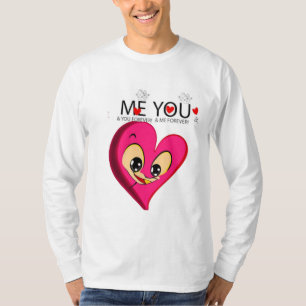 pink redheart valentine`s T-Shirt