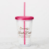 Pink Retro Stars Nash Bash Bachelorette