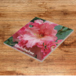 Pink Rhododendron Bloom Floral Tile<br><div class="desc">Ceramic tile that features the photo image of a gorgeous, pink Rhododendron bloom. A lovely, floral design! Select your tile size. Makes a pretty kitchen trivet!</div>