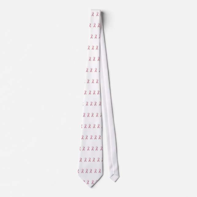 Pink Ribbon 2 Tie (Front)
