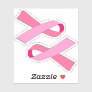 Pink Ribbon Awareness Vinyl Support