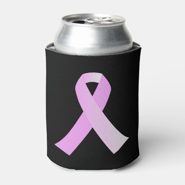 Pink Ribbon Breast Cancer Awareness Can Cooler (Can Front)