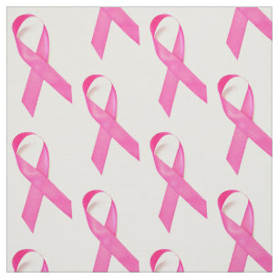 Pink Ribbon Breast Cancer Awareness Fabric