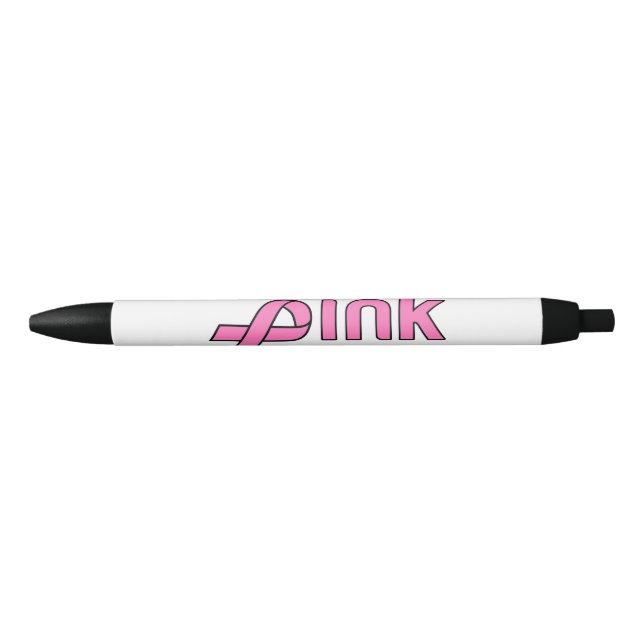 Pink Ribbon Breast Cancer Awareness Pen (Front)