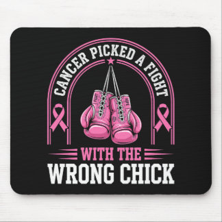 Pink Ribbon Breast Cancer Awareness Pink Fight Mouse Pad