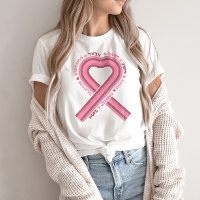 Pink Ribbon Breast Cancer Awareness Retro