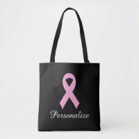 Pink ribbon breast cancer awareness