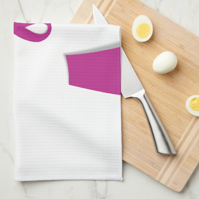 Pink Ribbon Cancer Care Customize Product Kitchen Towel (Quarter Fold)
