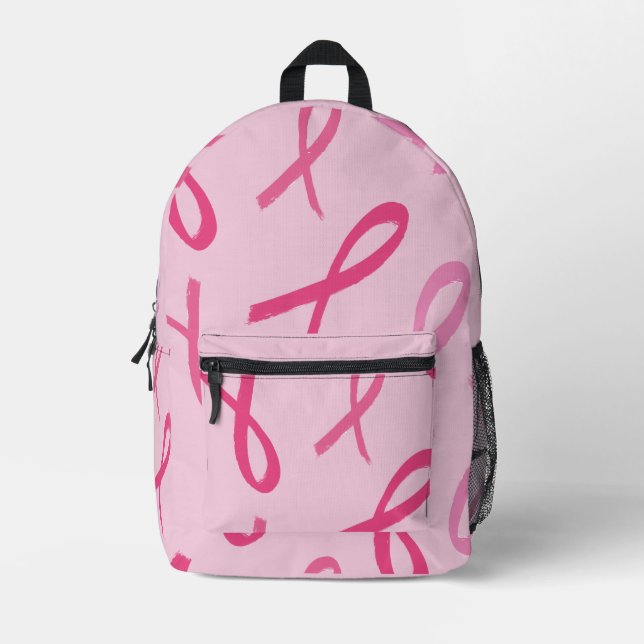 Pink Ribbon Cancer du sein sac à dos (Recto)