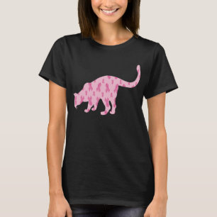 Pink Ribbon Cats for Cancer T-Shirt