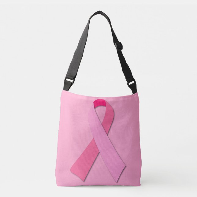 Pink Ribbon Crossbody Bag (Front)
