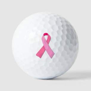 Pink Ribbon Golf Balls