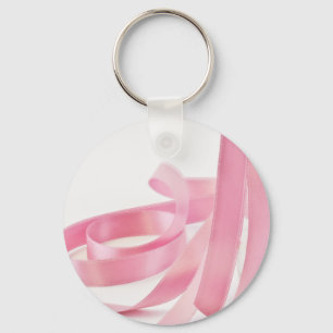 Pink Ribbon Keychain