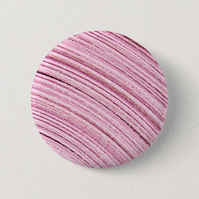 Pink Ribbon Macro 2 Inch Round Button (Front)