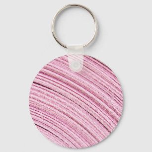 Pink Ribbon Macro Keychain