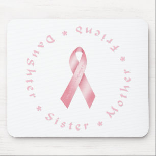 Pink Ribbon Mouse Pad
