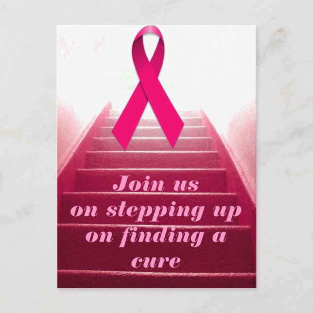 Pink Ribbon of Hope_ Postcard (Front)