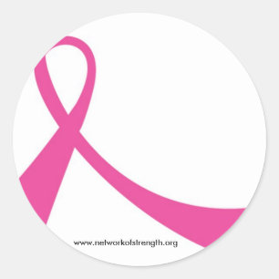 Pink Ribbon Stickers