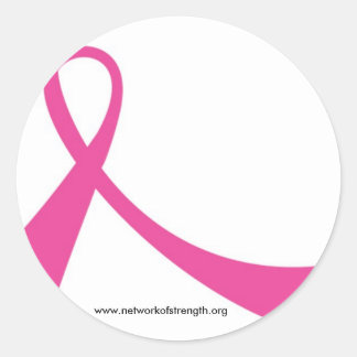 Pink Ribbon Stickers