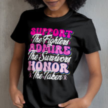 Pink Ribbon Support Admire Honour Breast Awareness