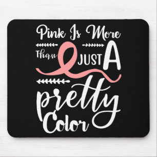 Pink Ribbon Survivor Fighter Breast Cancer  Mouse  Pad