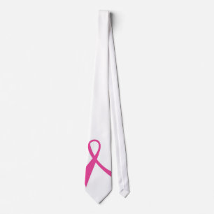 Pink Ribbon Tie