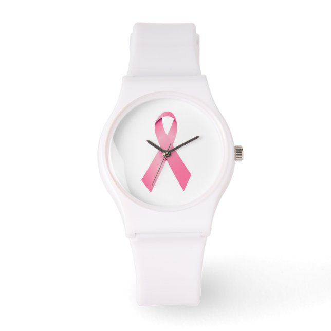 Pink Ribbon watch Breast Cancer (Front)