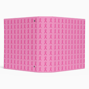 Pink Ribbons Binder
