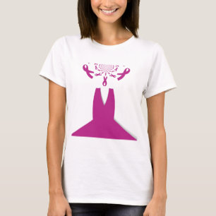 Pink Ribbons Breast Cancer Awareness Art Print T-Shirt